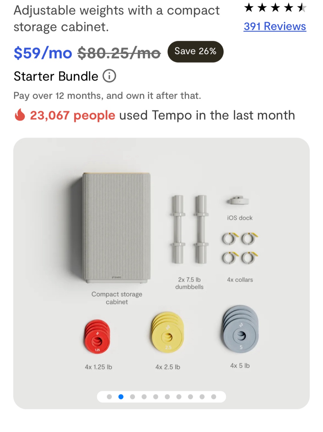 Tempo Starter Bundle with Storage - photo 2