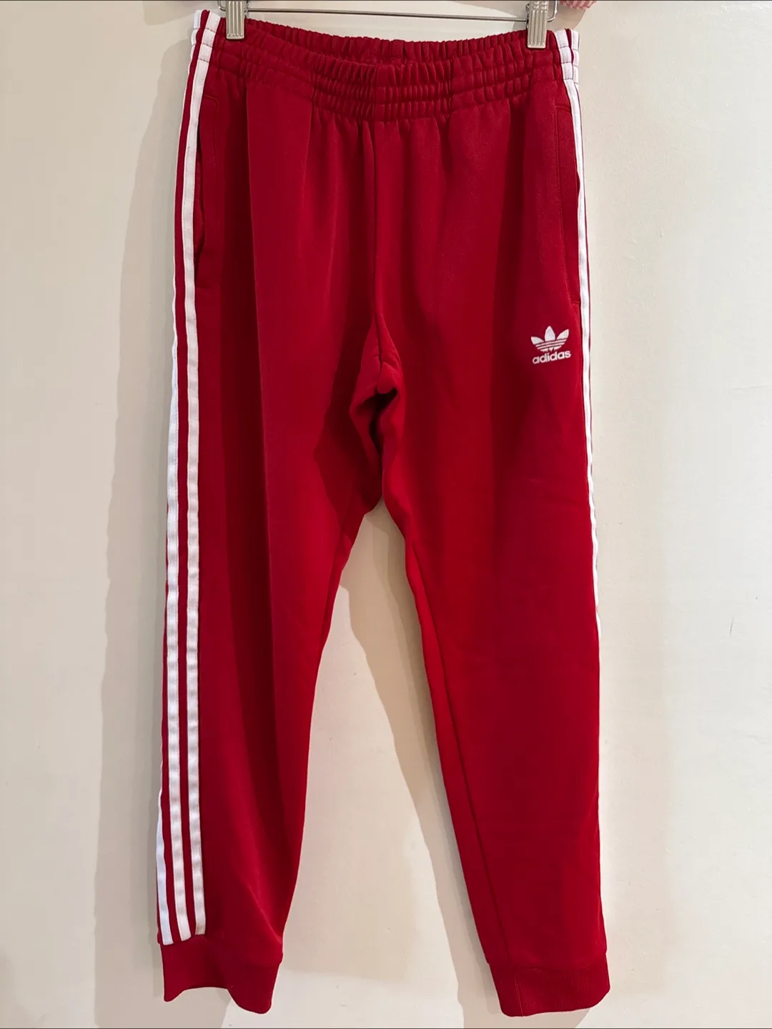 Adidas Red Track Pants thumbnail