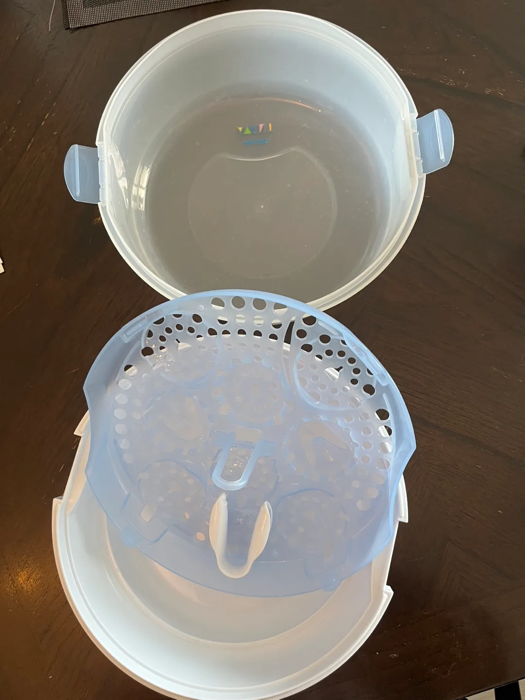 Philips Avent Microwave Steam Sterilizer + Free baby toy image indicator(2)