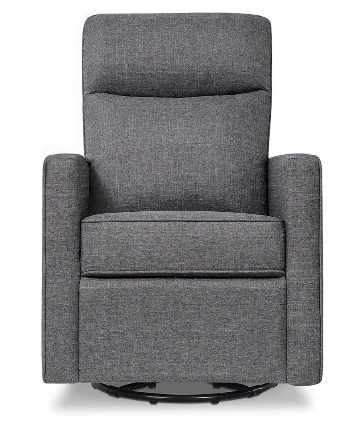 Grey Reclining Swivel Glider - photo 3