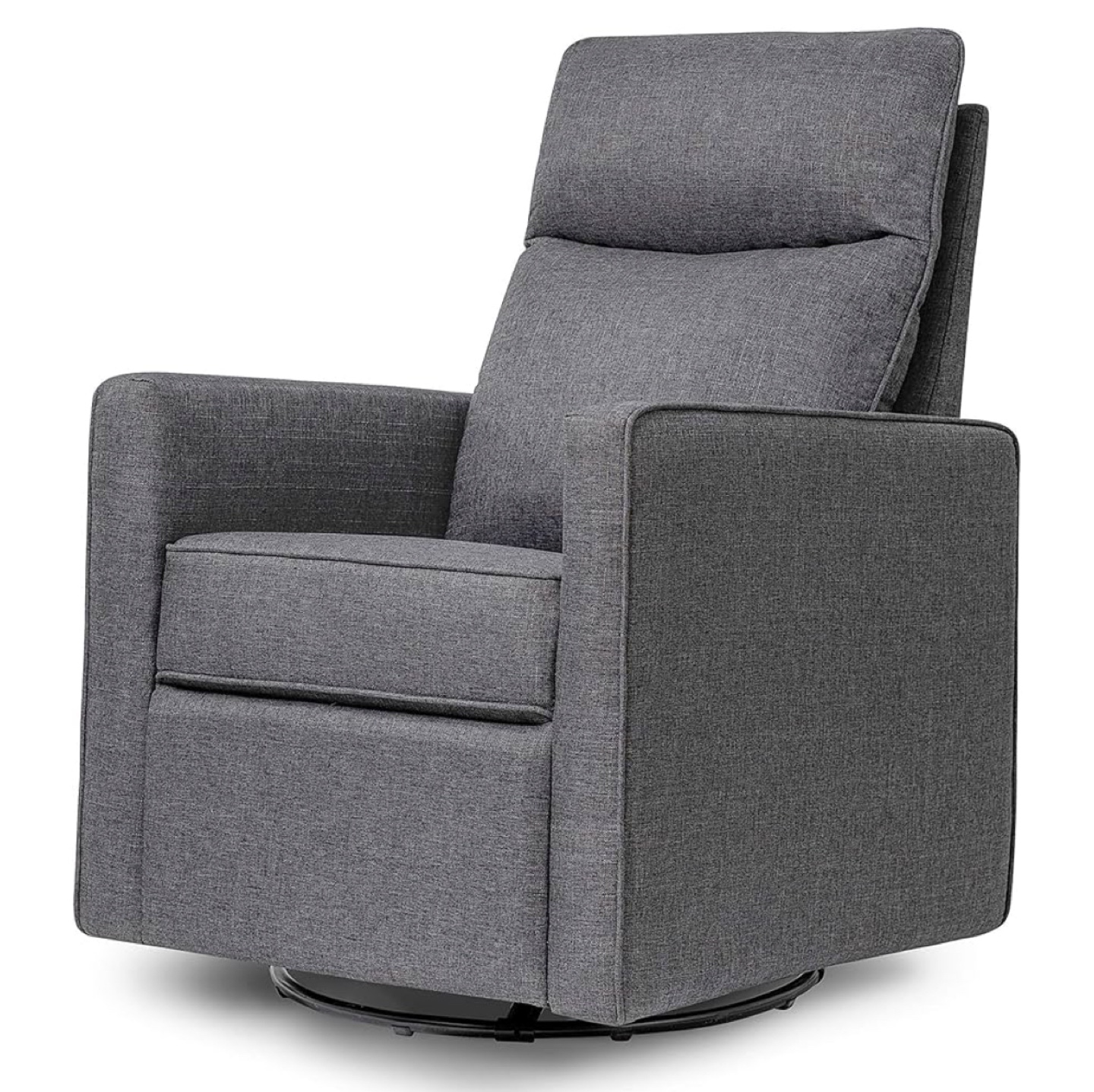 Grey Reclining Swivel Glider - photo 2