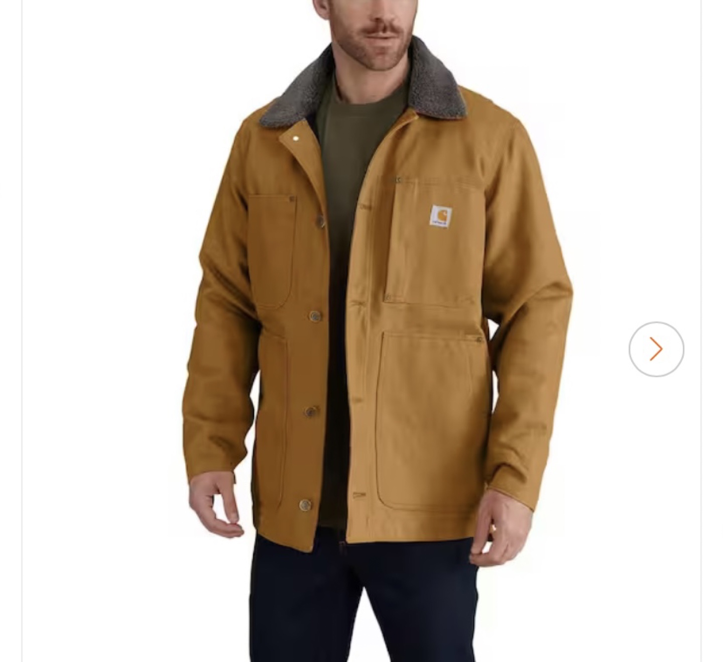 Carhartt Full Swing Chore Jacket Mens - Large - photo 2