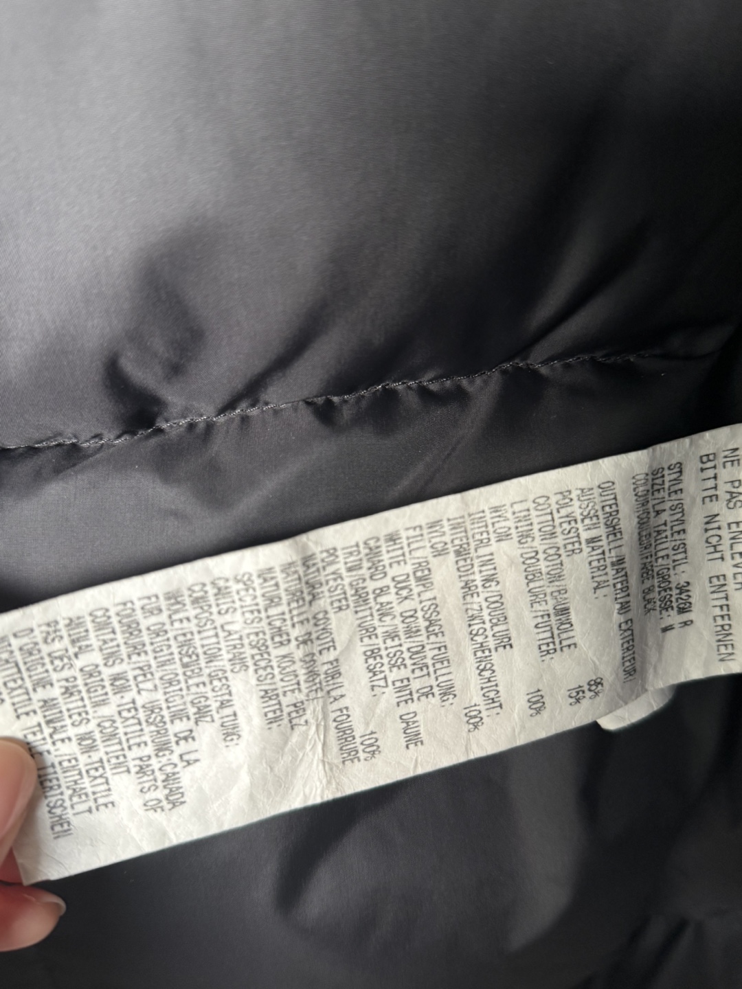 Canada Goose Chateau Parka Black Winter Coat - photo 4