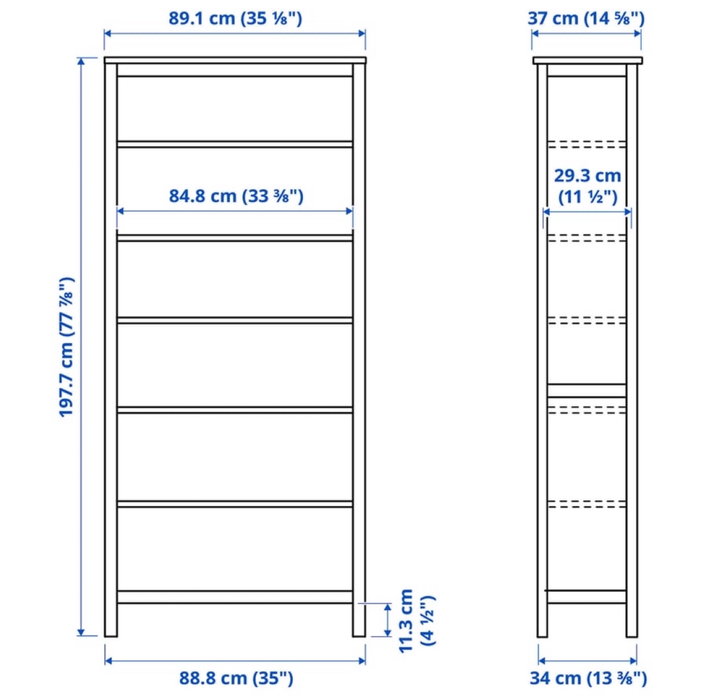 Hemnes Shelf Ikea - photo 2