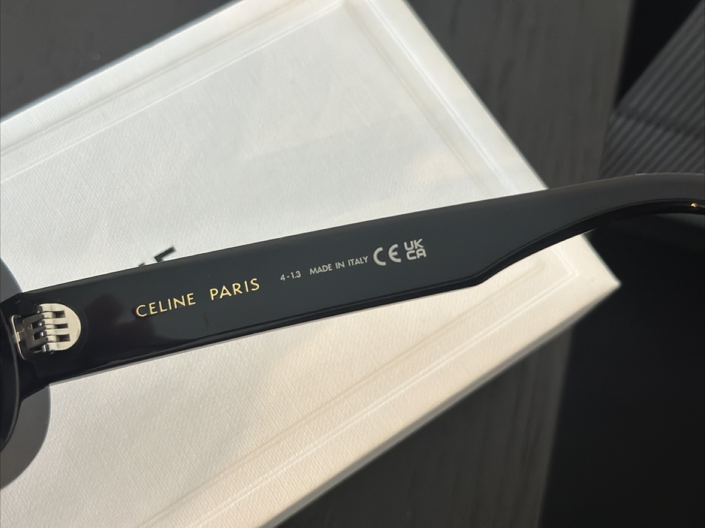 CELINE  triomphe black Sunglasses - photo 2