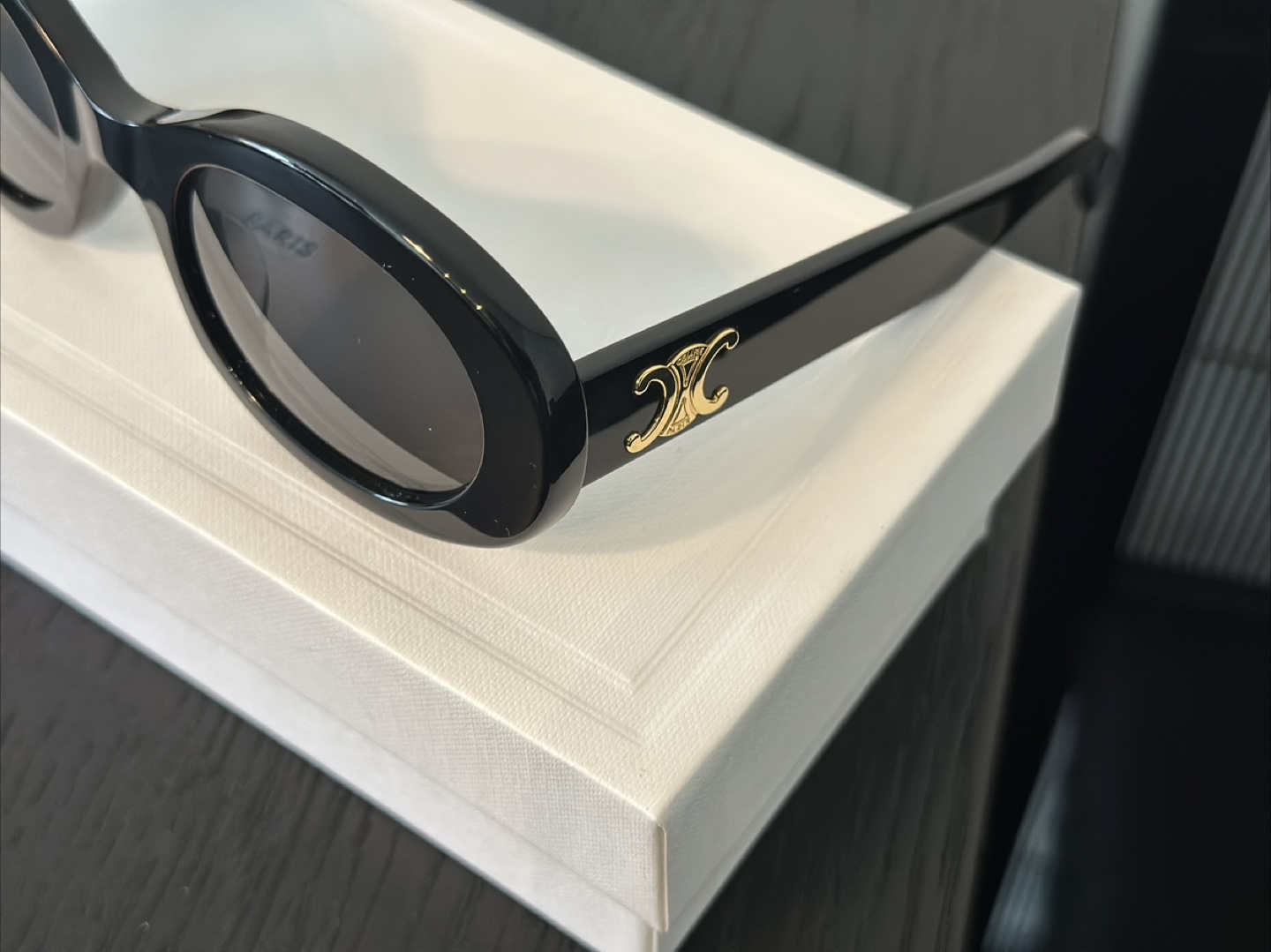 CELINE  triomphe black Sunglasses - photo 5