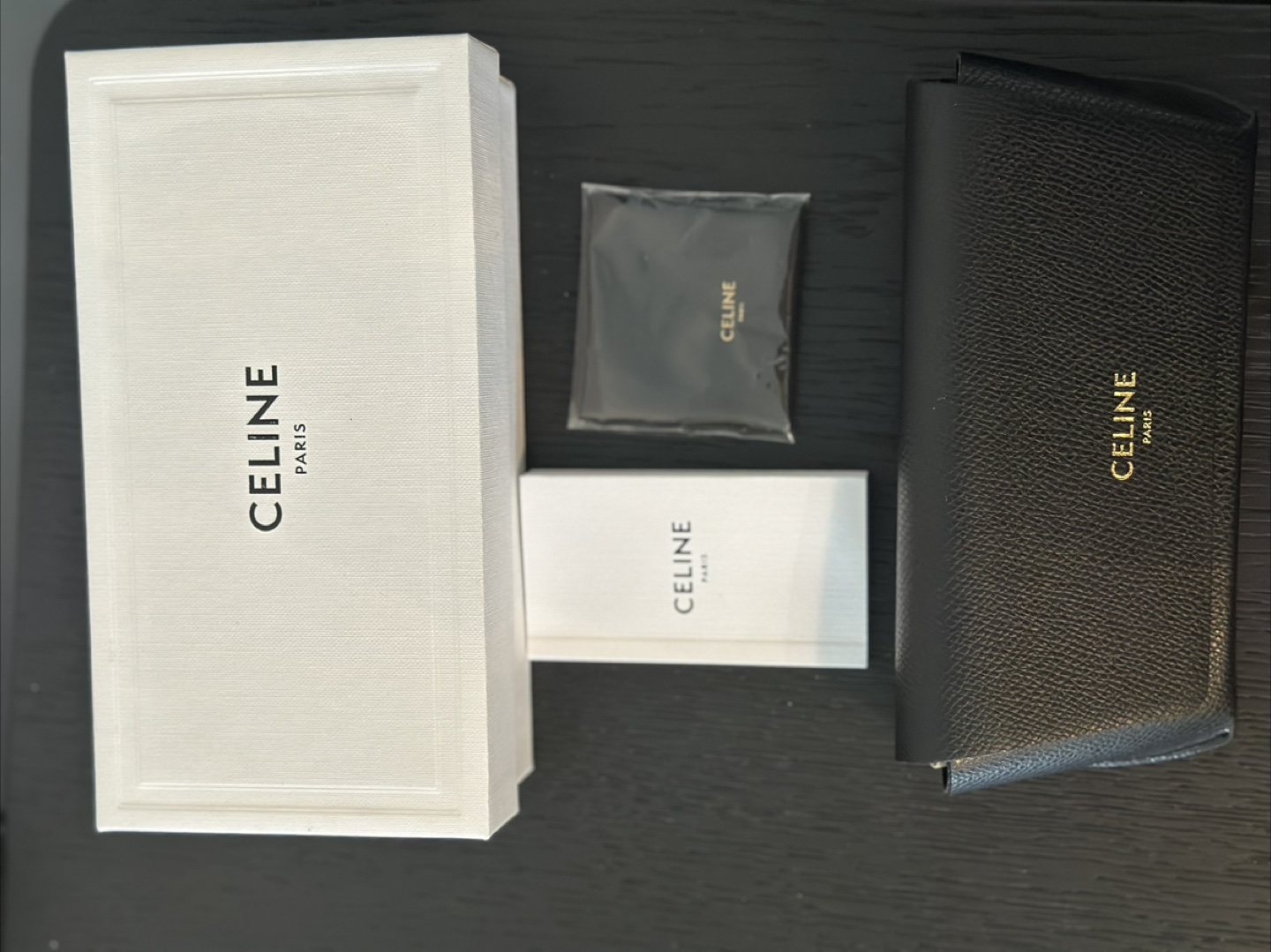 CELINE  triomphe black Sunglasses - photo 4