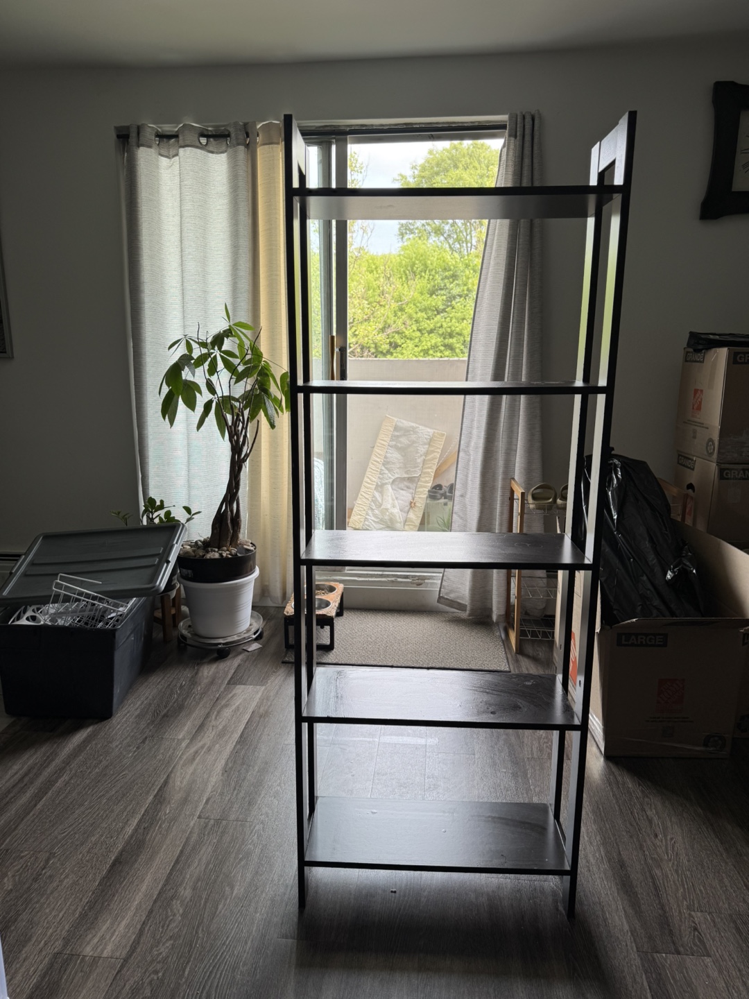 Ikea Dark Brown Bookshelf