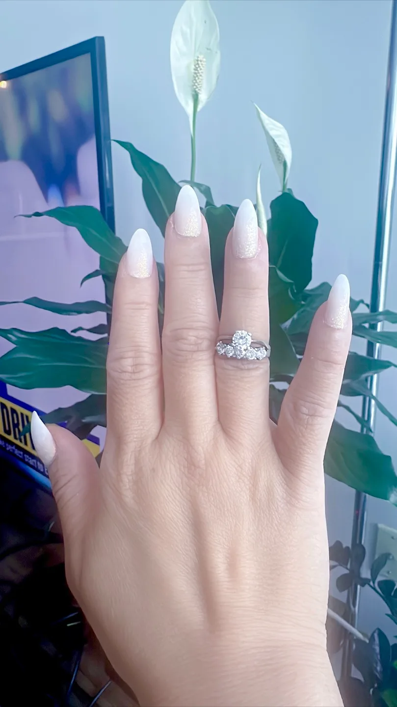 Sterling silver ring size 6 image indicator(7)