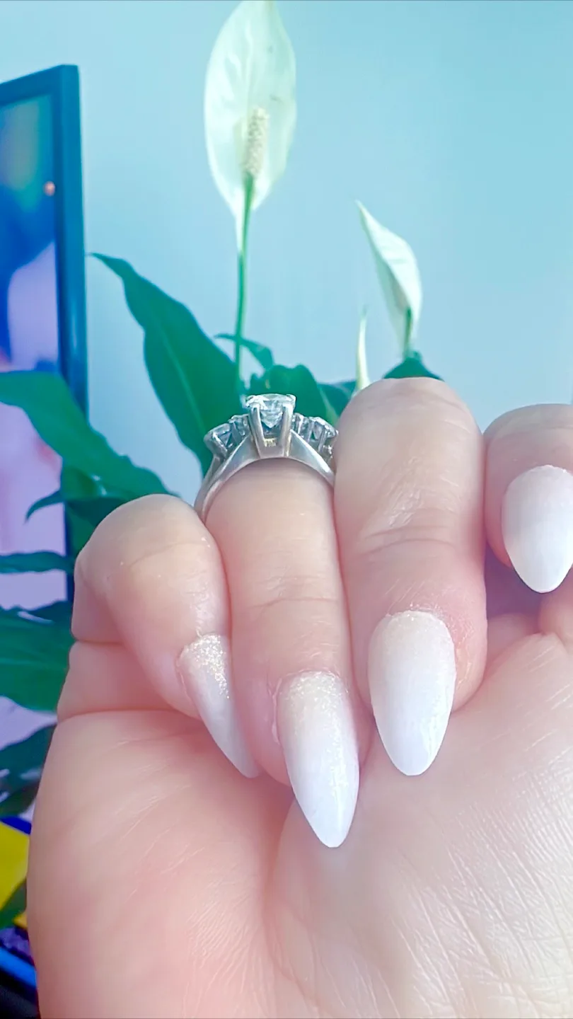 Sterling silver ring size 6 image indicator(10)