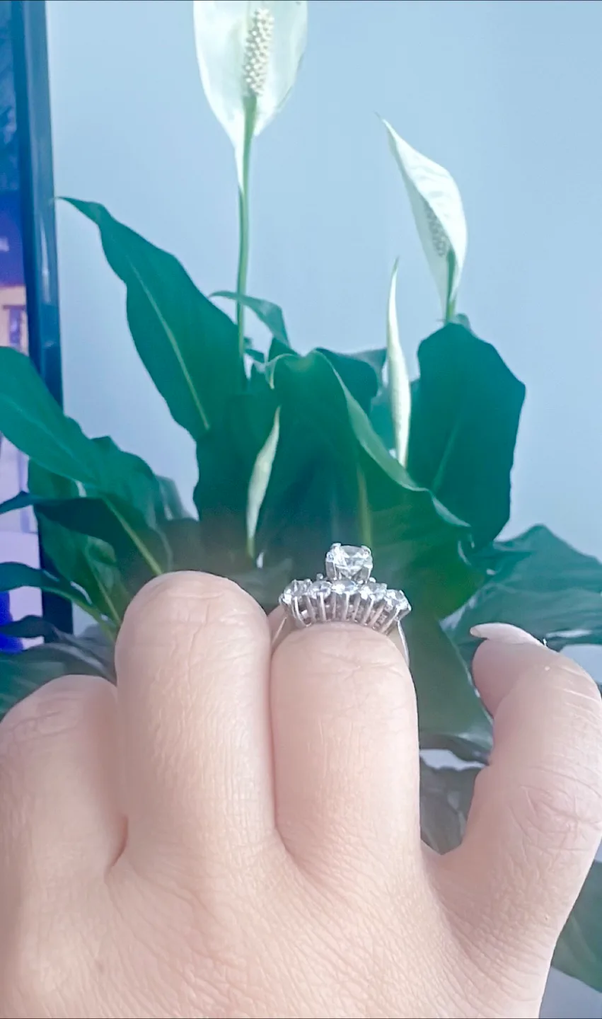 Sterling silver ring size 6 image indicator(8)