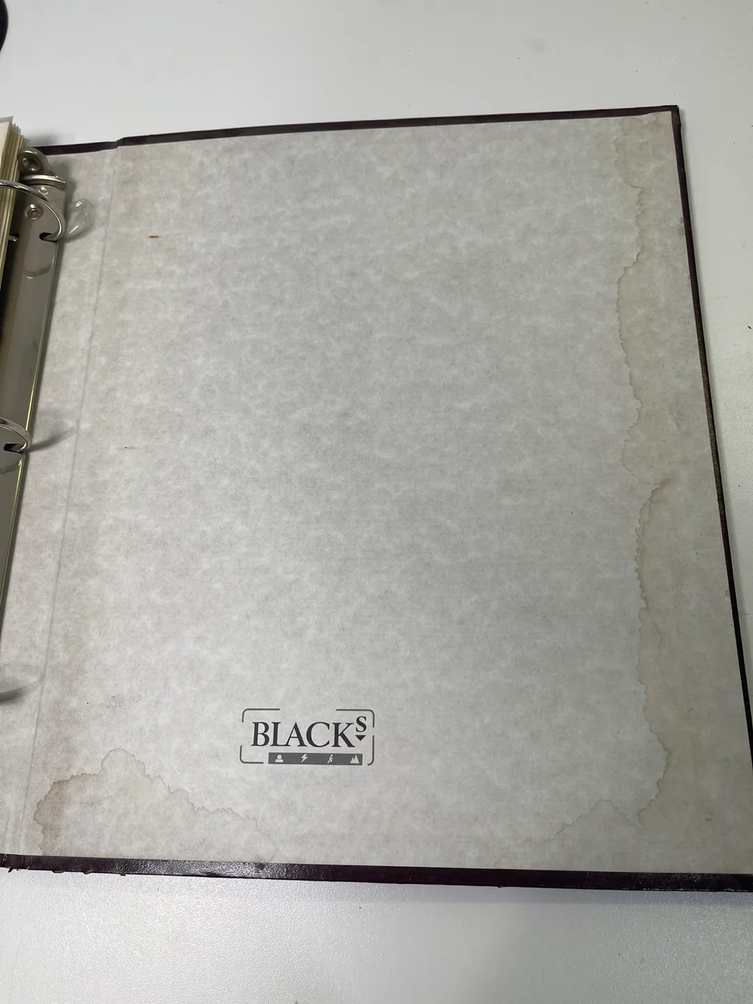 Blacks Photo Album - 3 ring binder image indicator(4)
