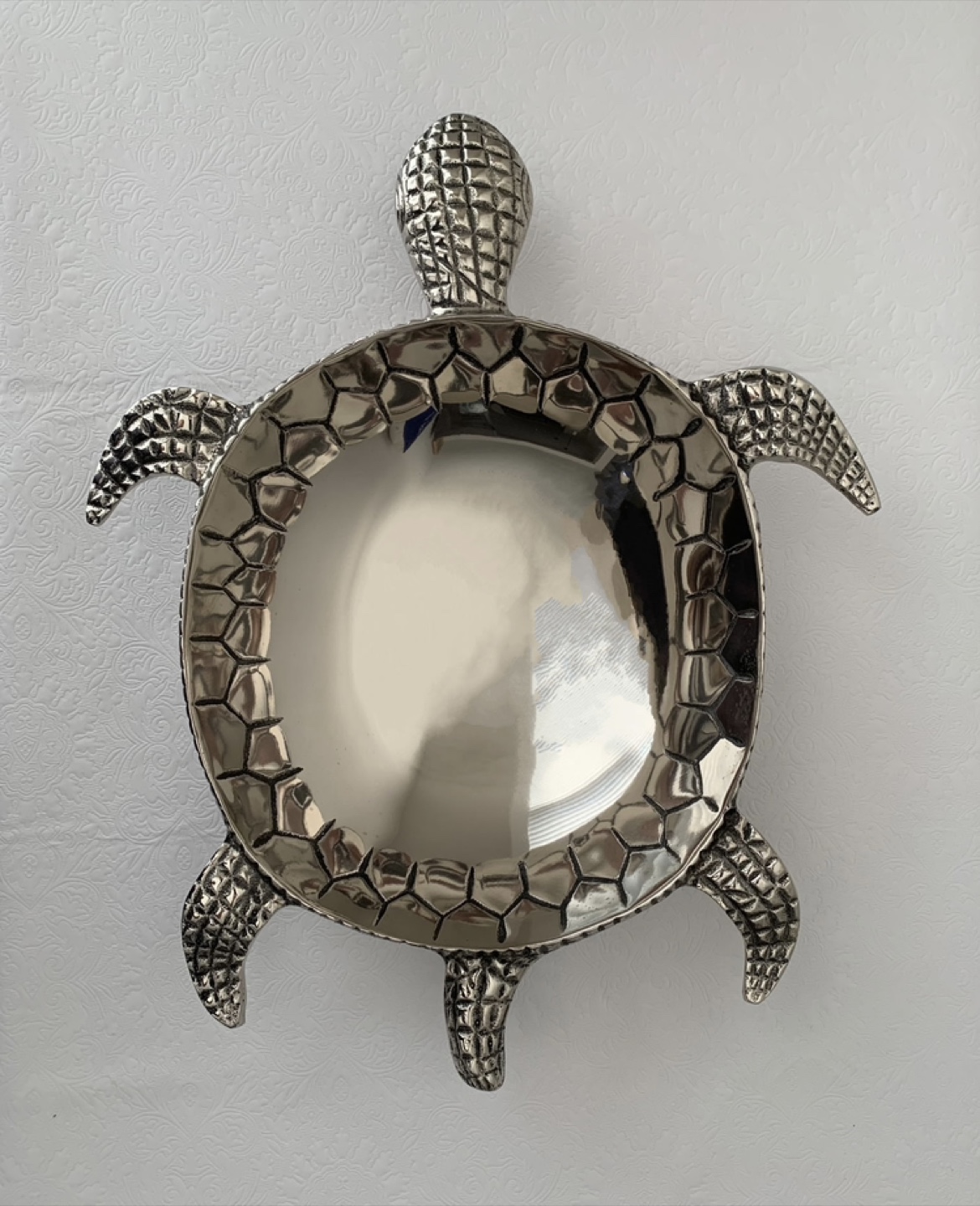 Pier 1 Aluminum Turtle Bowl
