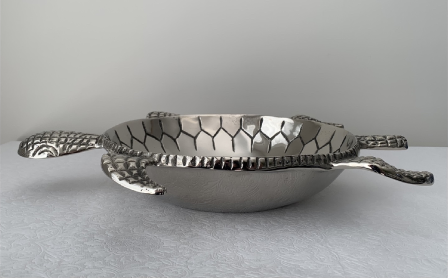 Pier 1 Aluminum Turtle Bowl - photo 2
