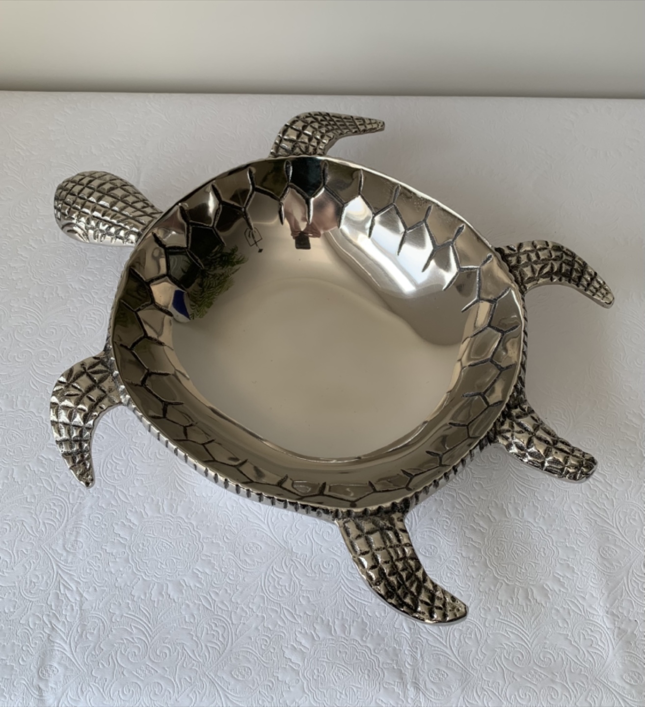 Pier 1 Aluminum Turtle Bowl - photo 3