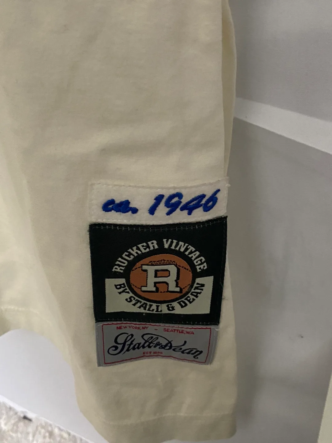 Vintage Stall & Dean Rucker #8 Basketball Jersey shirt  1946 image indicator(2)