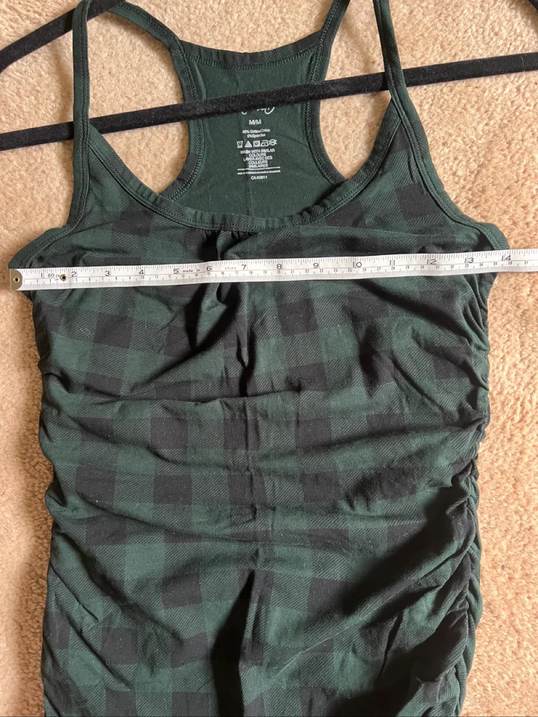 Kismet Green Plaid Tank Top image indicator(7)