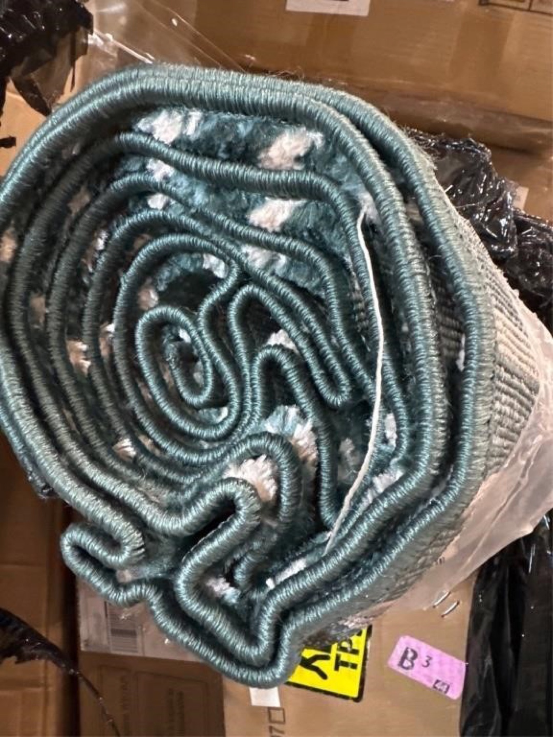 World Rug Gallery Teal Area Rug - photo 2