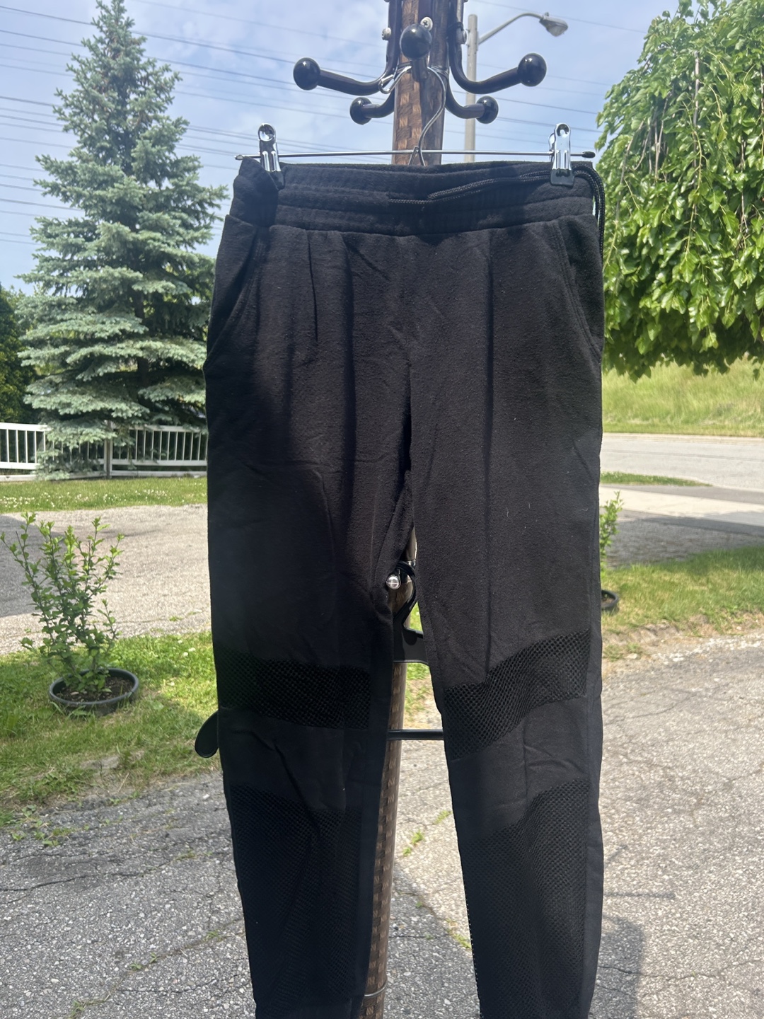 Garage Black Joggers