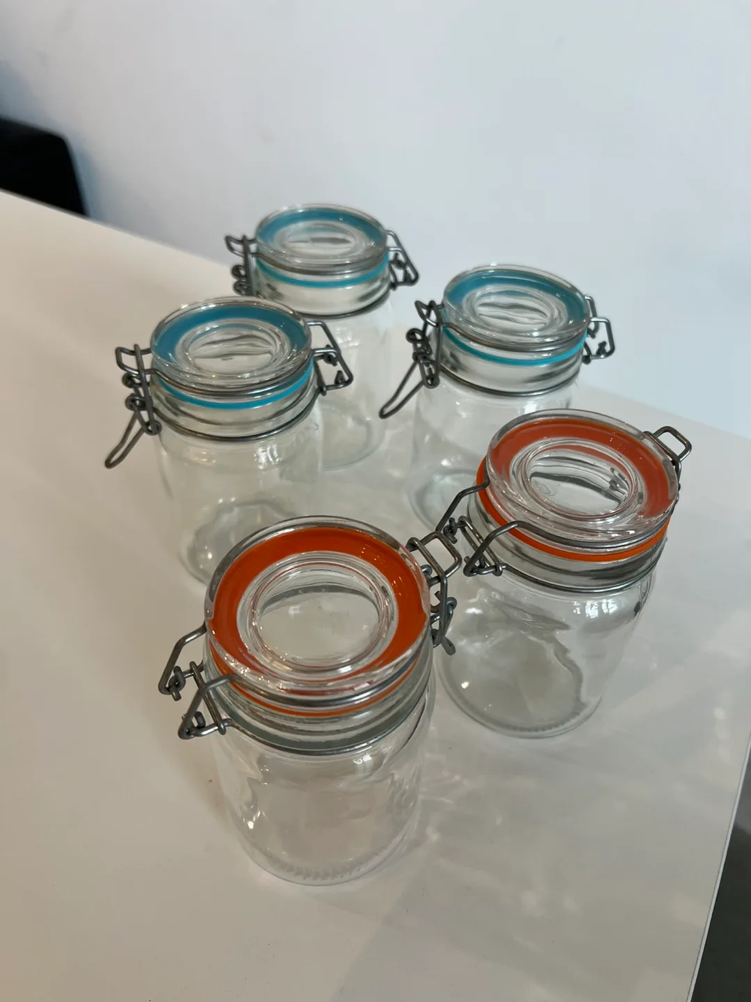 Glass jars with airtight lids 🥕 thumbnail