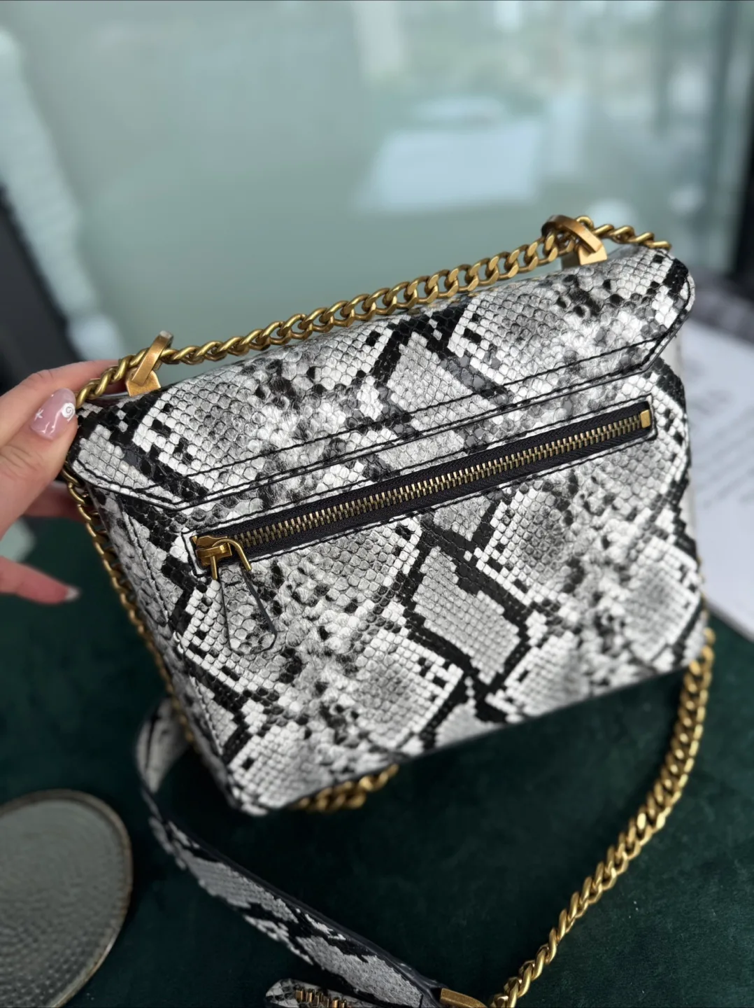 Guess Snakeskin Pattern Crossbody Bag image indicator(7)