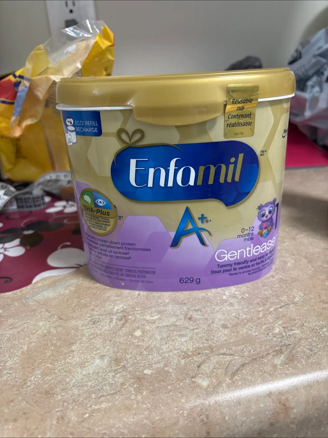 Enfamil A+ Gentlease Infant Formula thumbnail