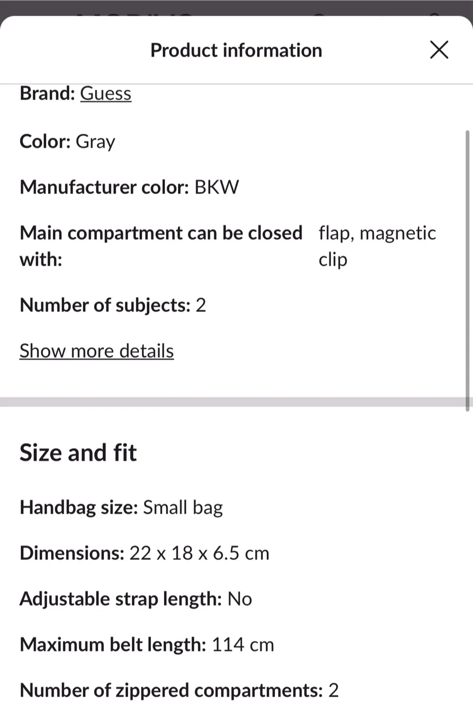 Guess Snakeskin Pattern Crossbody Bag image indicator(8)