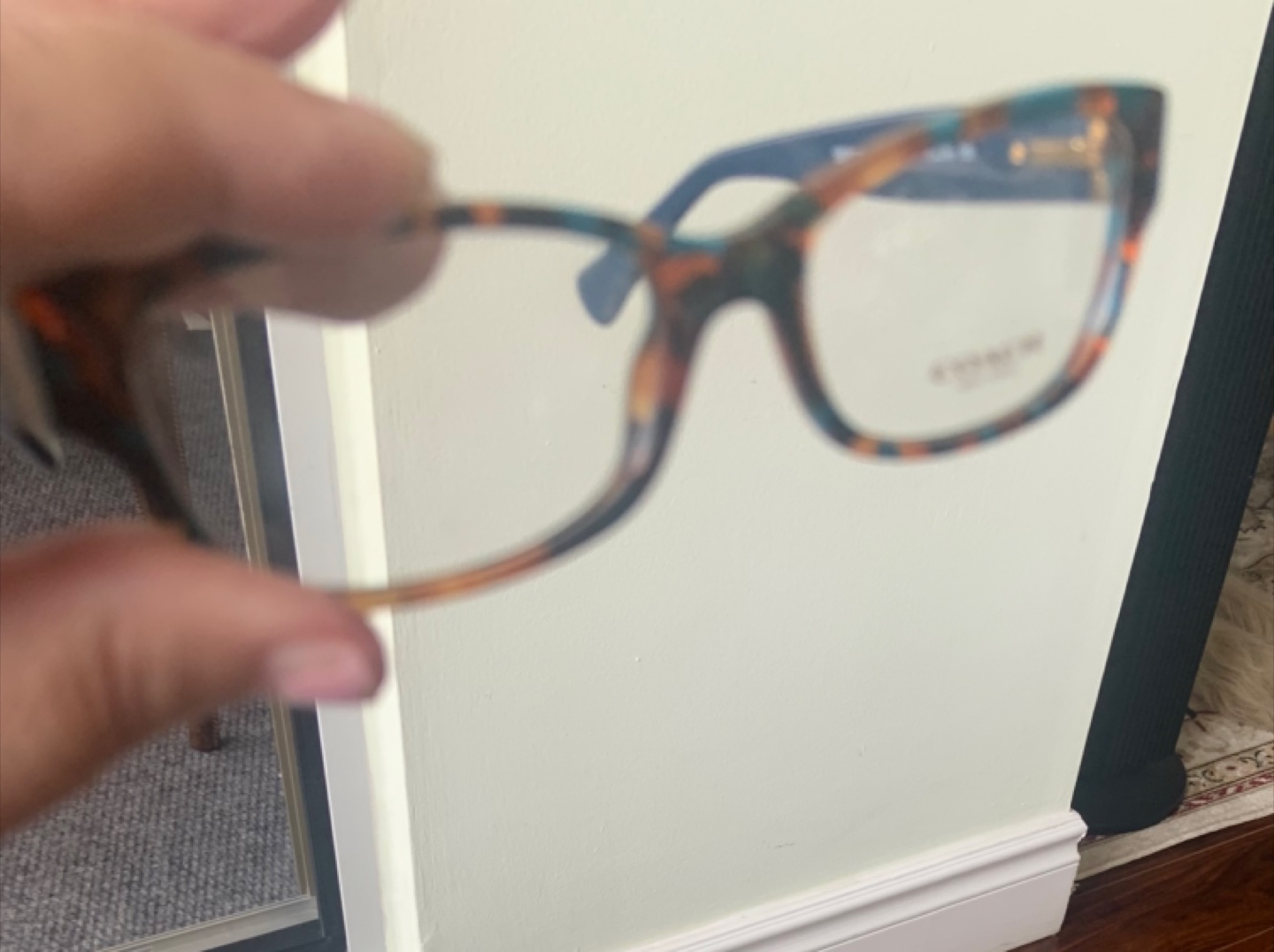 Coach Teal Confetti Eyeglasses - photo 2