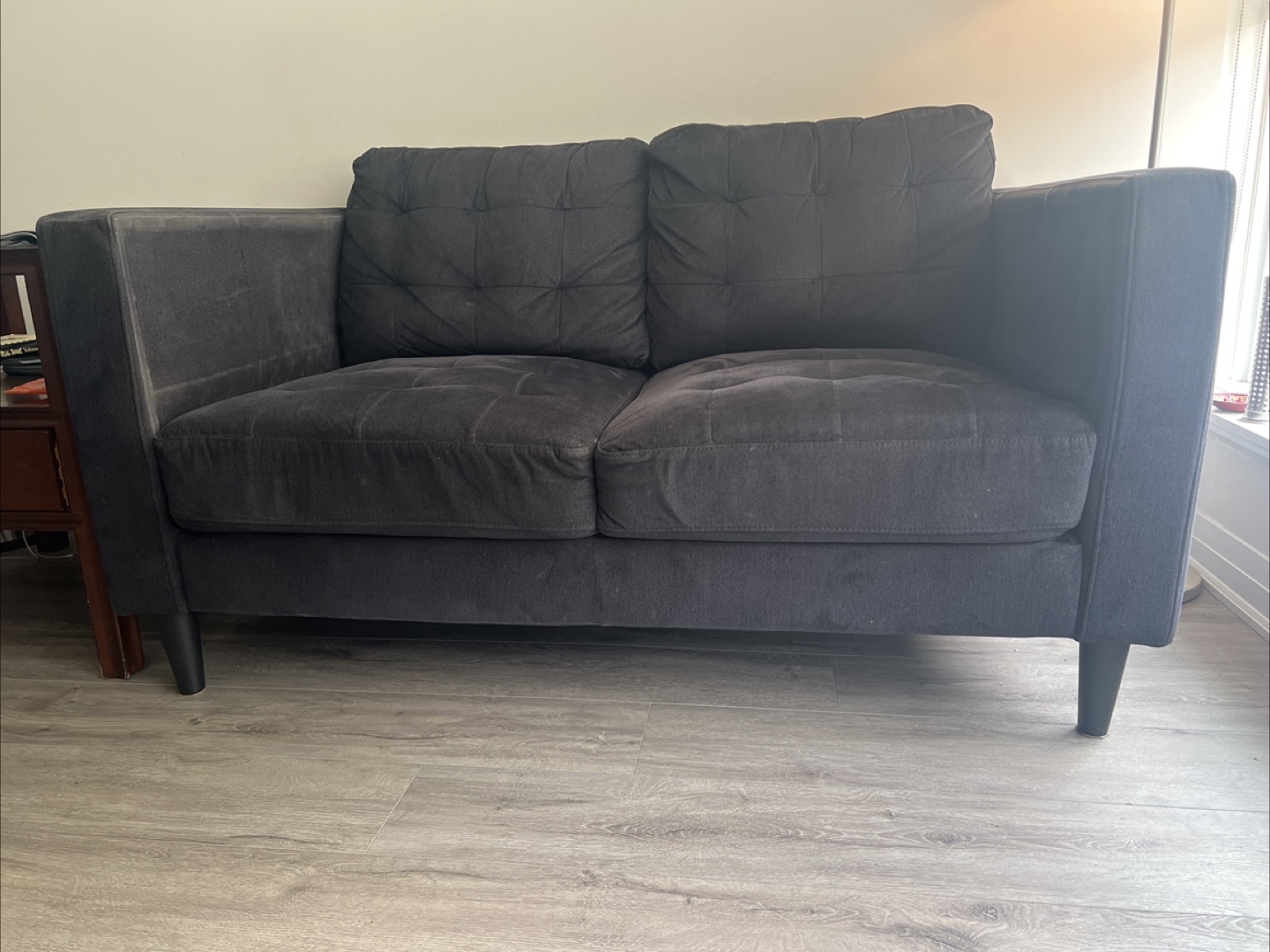 Modern loveseat sofa - photo 2