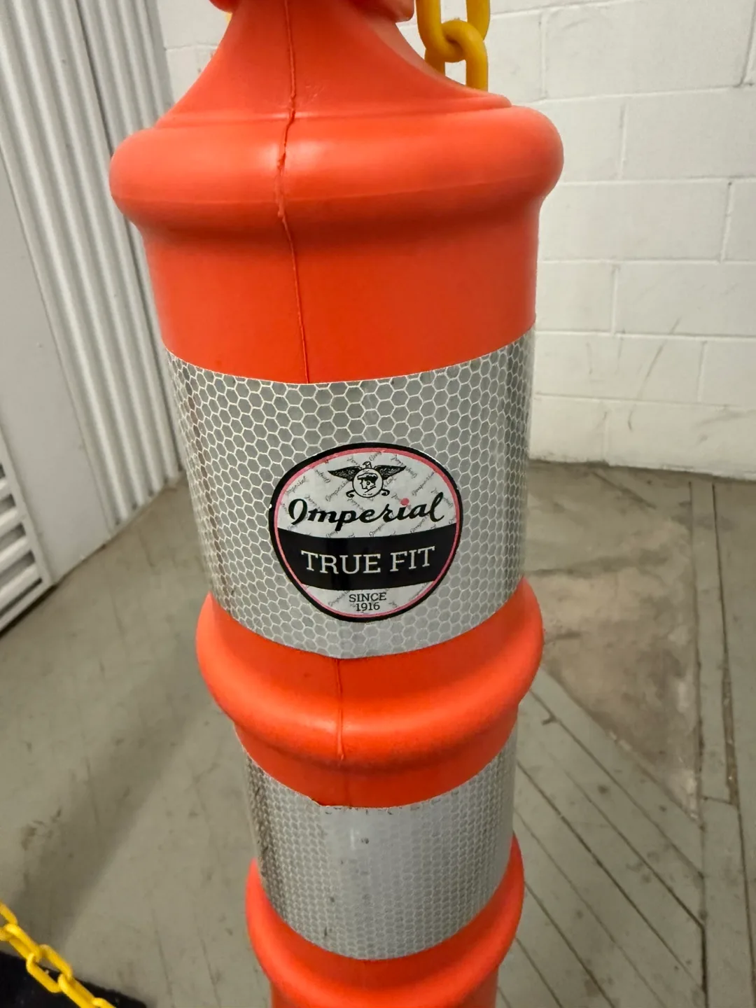 Orange Safety Posts image indicator(3)