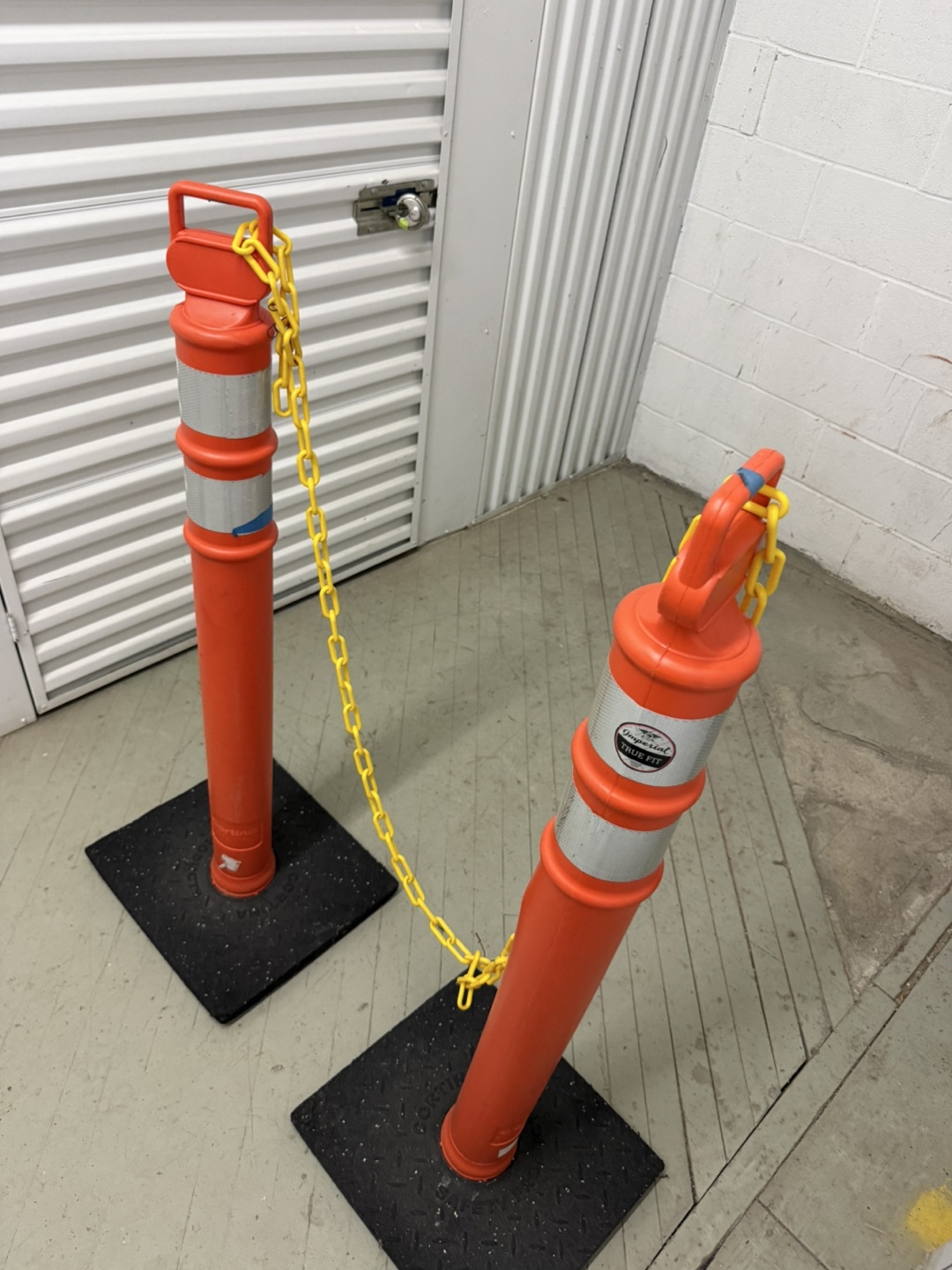 Orange Safety Posts - photo 5