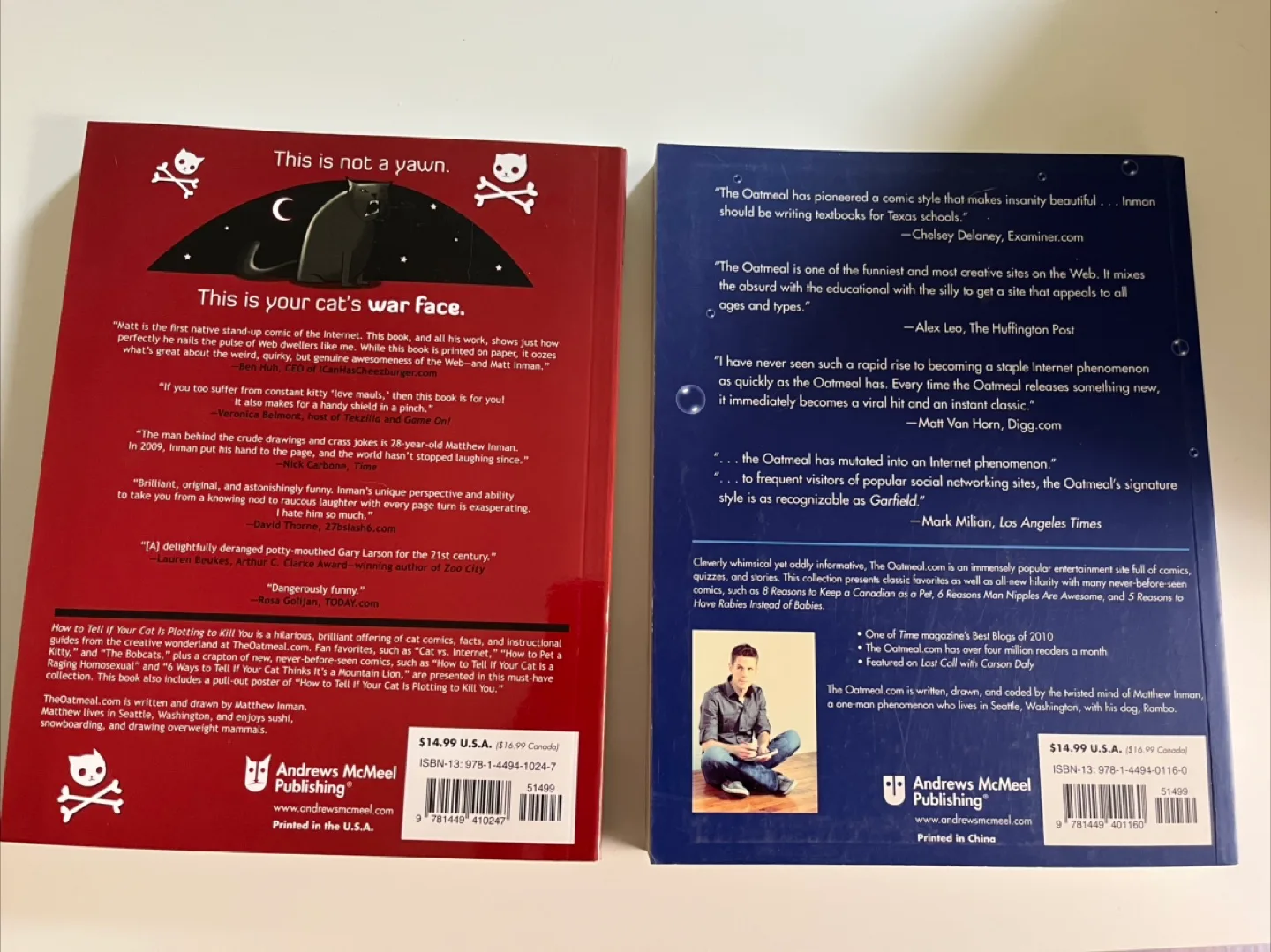 The Oatmeal Books - 2 volumes image indicator(2)