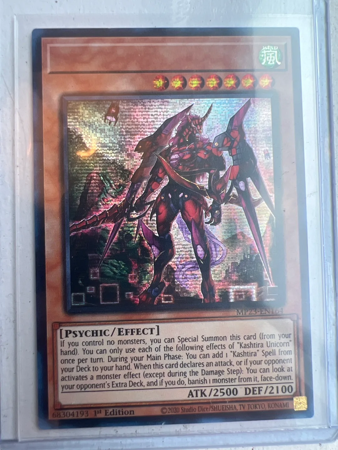 Kashtira Unicorn Prismatic Secret Rare [Misprint] thumbnail
