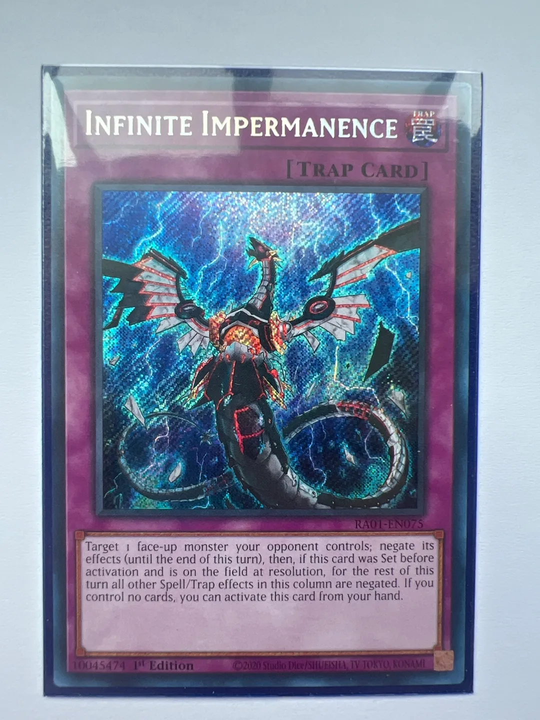 Infinite Impertinence 1st Ed. Secret Rare & SR thumbnail