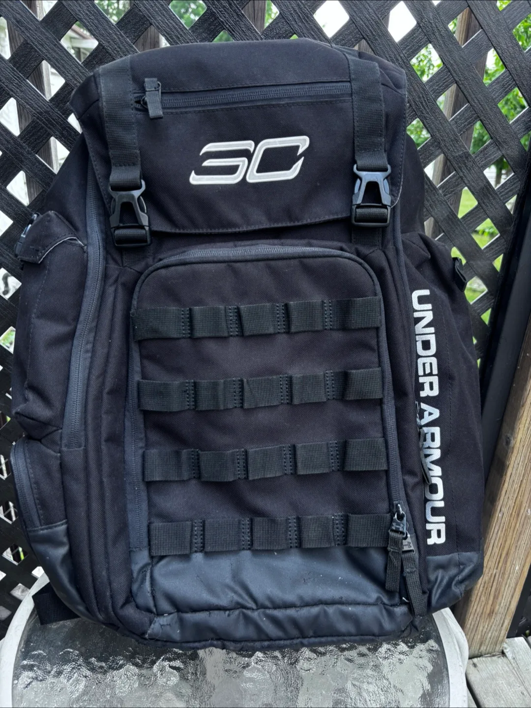 💚Steph Curry 30 Black Under Armour Backpack thumbnail