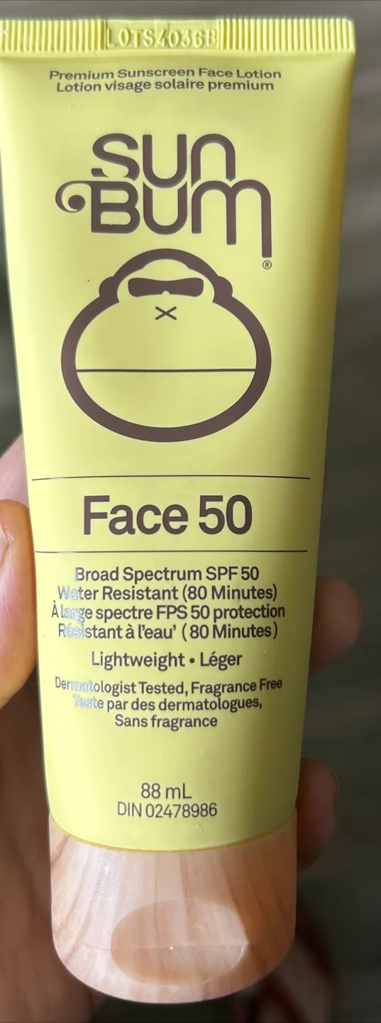 New Sun Bum Premium Sunscreen Face Lotion SPF 50,88ml(Exp,2026/2 thumbnail