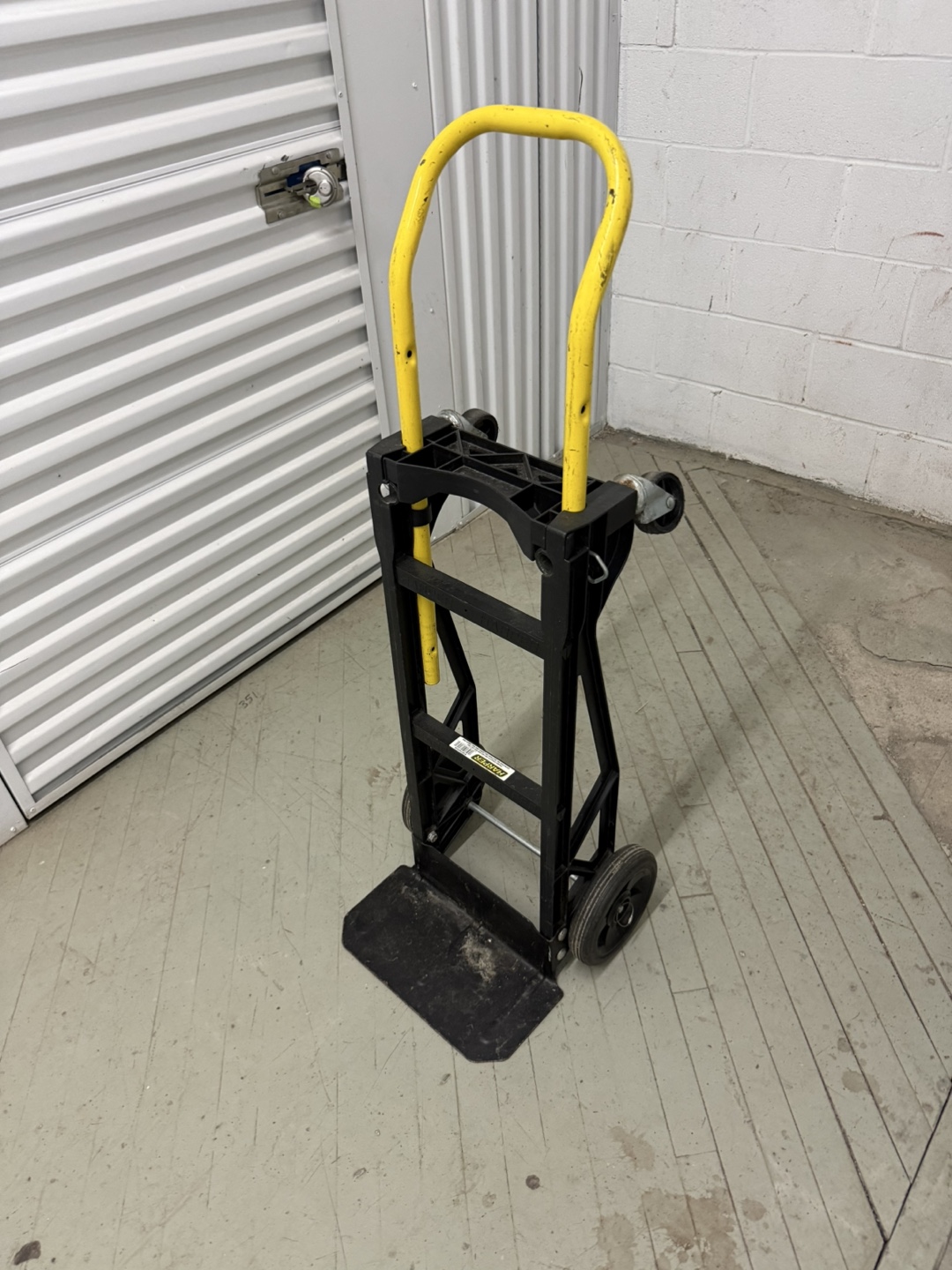 Black and Yellow Hand Truck - photo 3