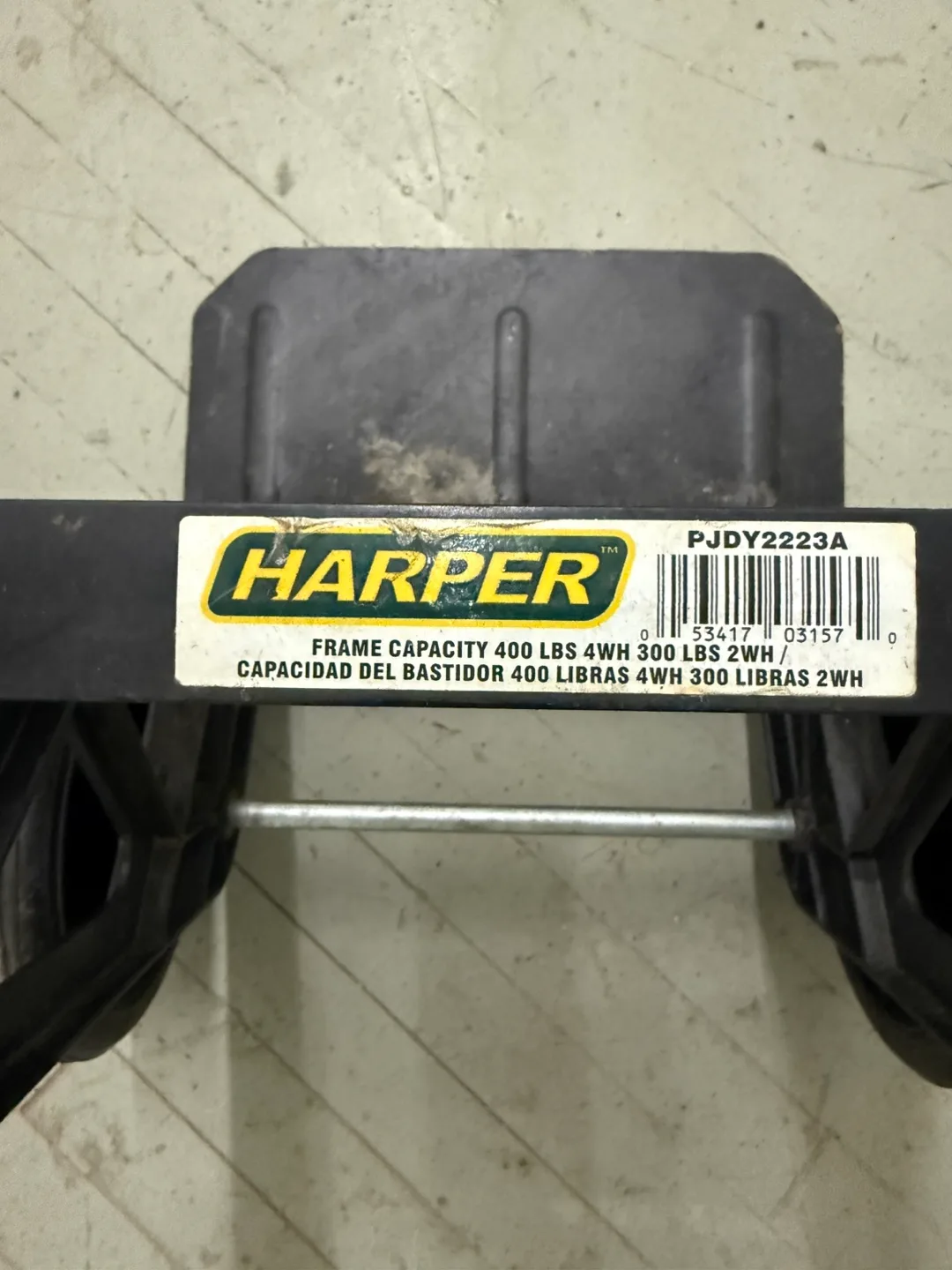 Black and Yellow Hand Truck image indicator(8)