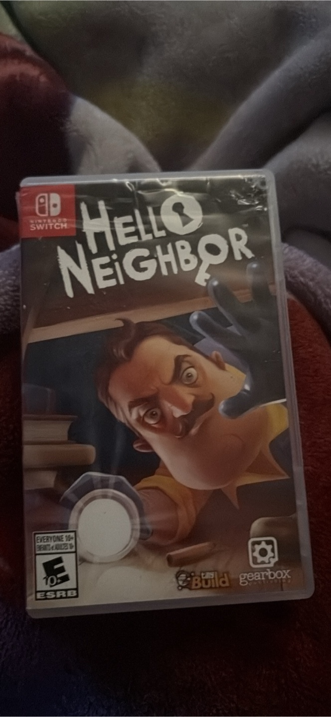 Hello Neighbor Nintendo Switch Game🧡
