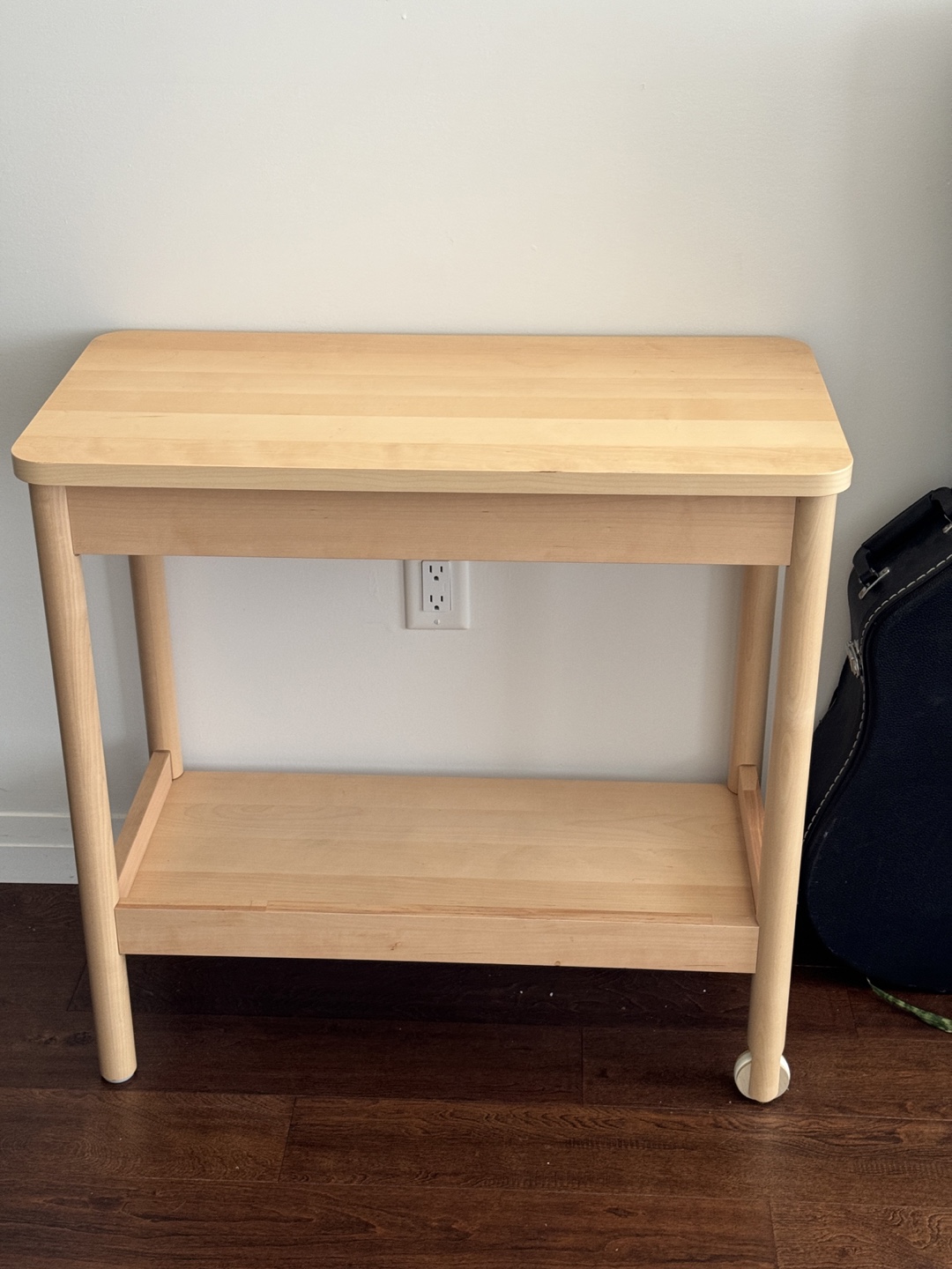 Light Wood Side Table