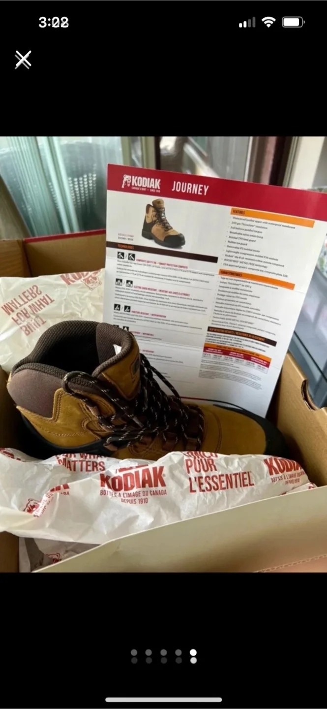 Brand New Men’s Kodiak 6” Waterproof Safety Boot image indicator(5)