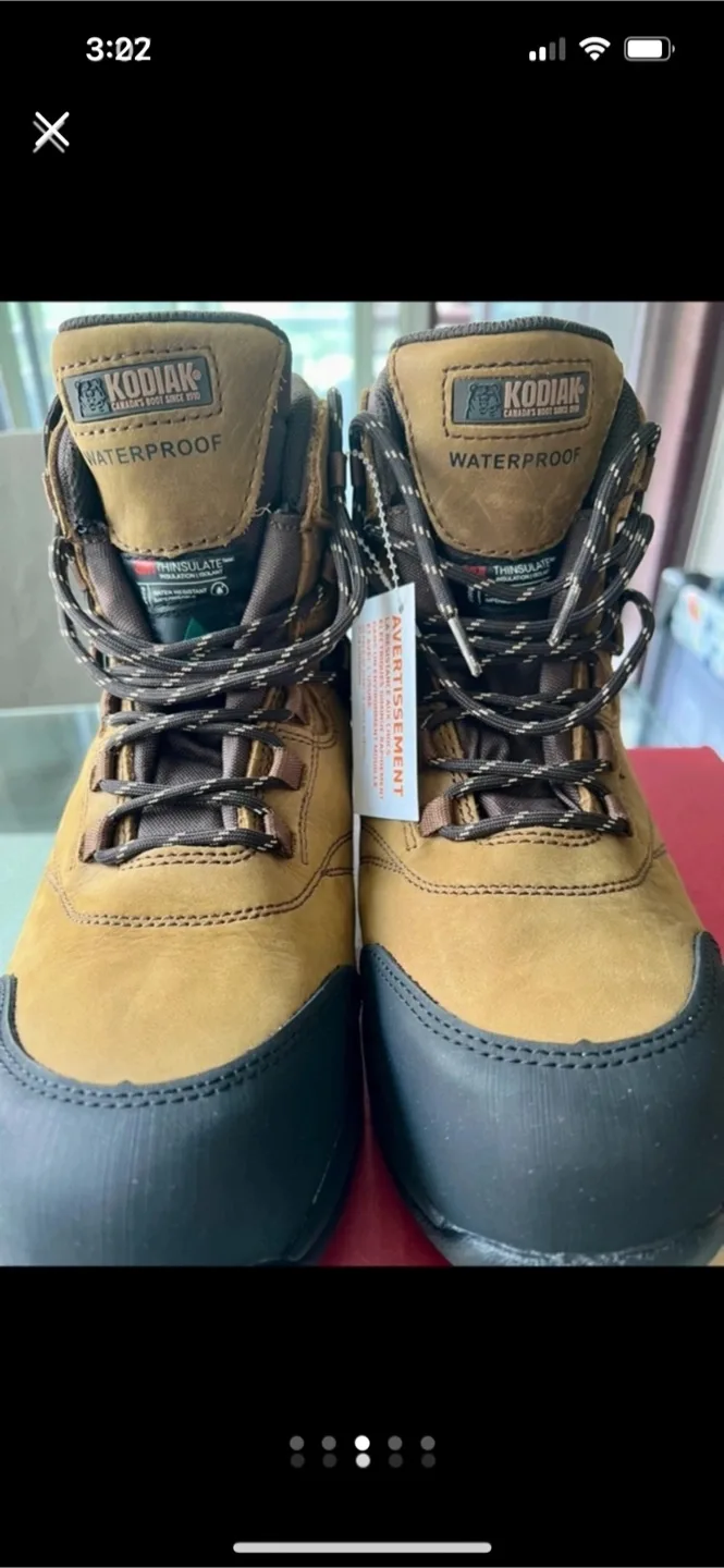 Brand New Men’s Kodiak 6” Waterproof Safety Boot image indicator(3)