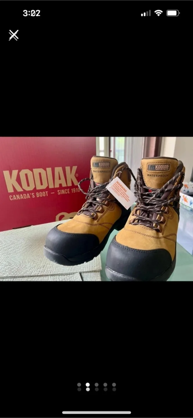 Brand New Men’s Kodiak 6” Waterproof Safety Boot image indicator(2)