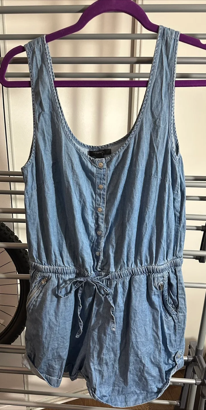 Denim Romper thumbnail
