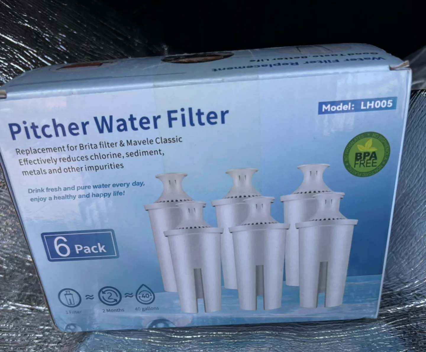Pitcher Water Filter Replacement thumbnail