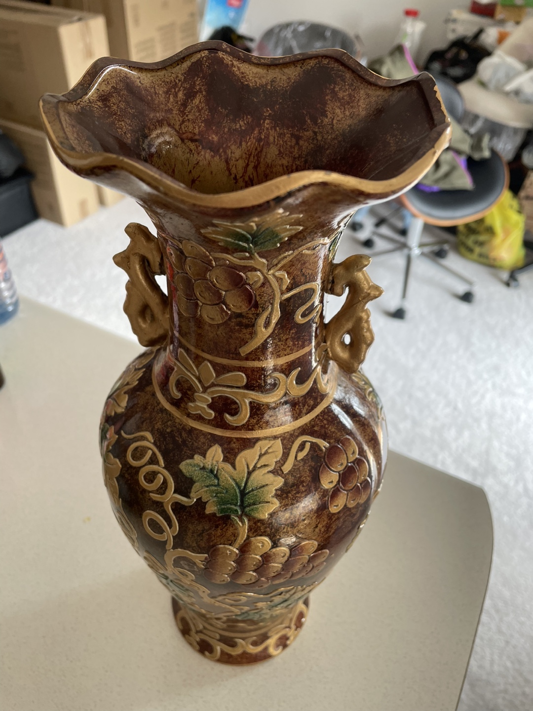 Vintage Painted Vases
