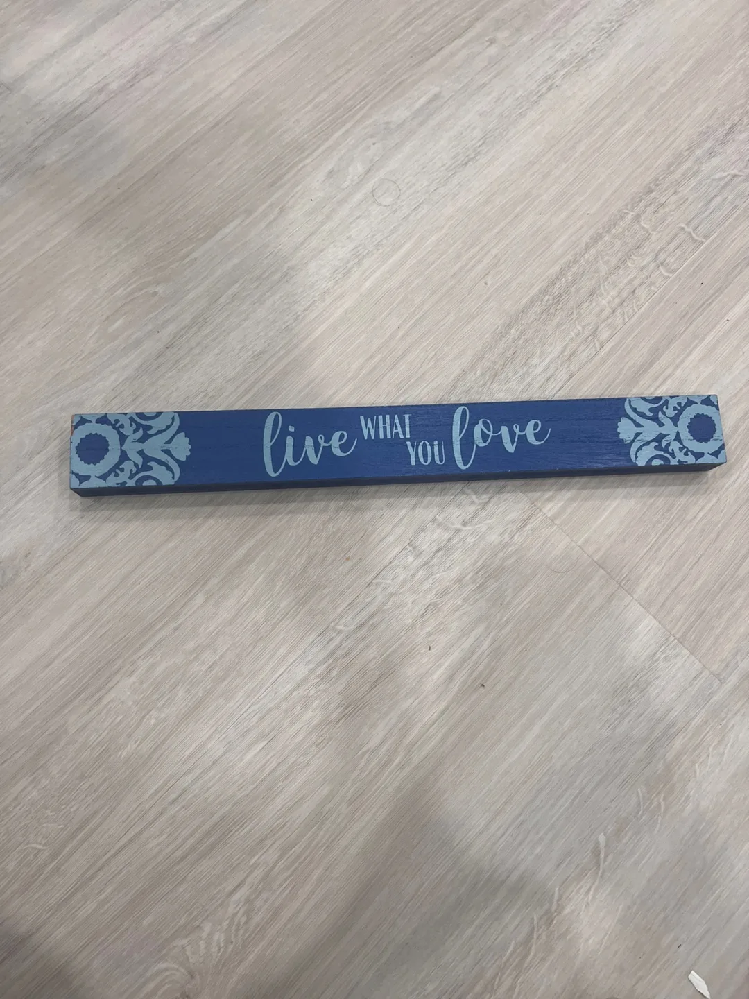 Live What You Love Wooden Sign 🥕 thumbnail