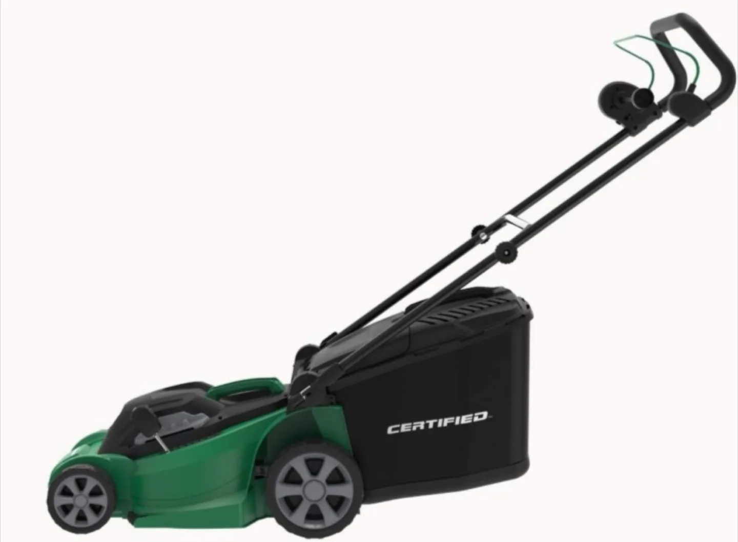 Certified 10A 2-in-1 Electric Lawn Mower, 14-in Deck thumbnail