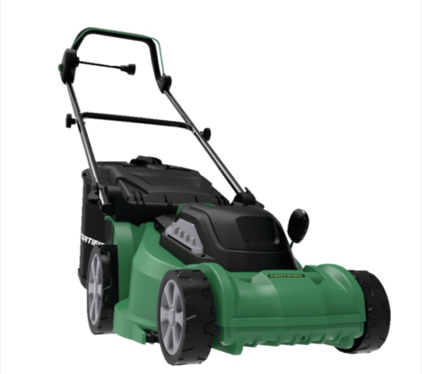 Certified 10A 2-in-1 Electric Lawn Mower, 14-in Deck - photo 2