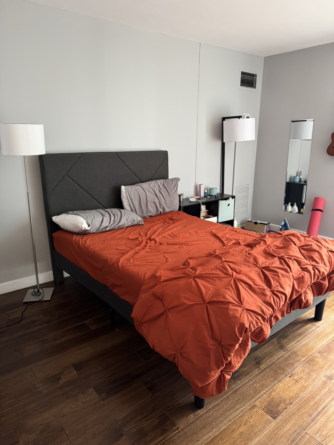 Full Bed Frame with Headboard